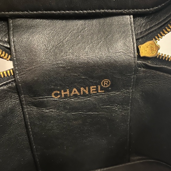 Chanel Top handle vintage vanity 24K GHW - Picture 6 of 15